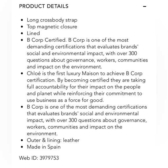 NWOT Chloe Darryl Phone Pouch Crossbody in Motty Grey - Picture 15 of 15